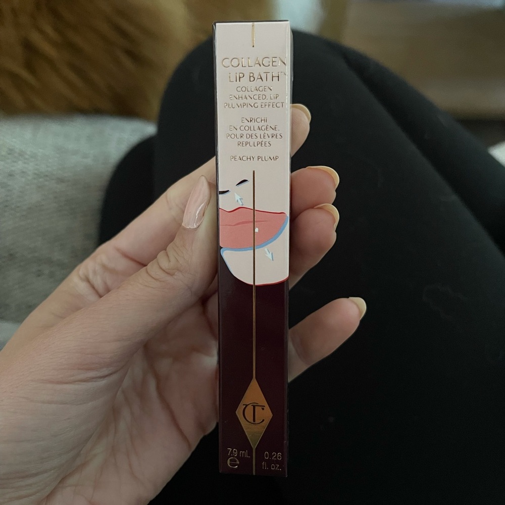 Charlotte Tilbury Collagen Lip Gloss PEACHY PLUMP